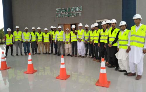 STUDY FIELD VISIT FOR STUDENTS (SARDAR YASEEN MALIK BLOCK, Link Road) DEPARTMENT OF CIVIL ENGINEERING, ZUFEST